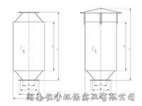 F型高压离心风机消声器
